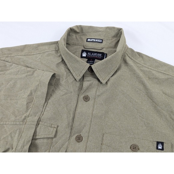 Duluth Trading Co Other - Alaskan Hardgear Shirt Mens Large‎ Tall LT Duluth Untucked Outdoors Fish Hike